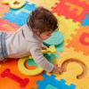 image:imageBattat  82 Pieces Foam Alphabet Floor Mat  Large 55x65in Interlocking ABC Puzzle Mat  Floor Puzzle with Removable Shapes for Babies amp Toddlers  0 Months