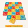 image:imageBattat  82 Pieces Foam Alphabet Floor Mat  Large 55x65in Interlocking ABC Puzzle Mat  Floor Puzzle with Removable Shapes for Babies amp Toddlers  0 Months