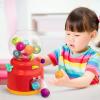 image:imageBattat  Bubble Dispenser for Kids  Mini Vending Machine Toy  10 Colorful Number Balls  Numbers amp Colours Gumball Machine  Toddlers 12 Months