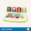 image:imageBattat  CauseandEffect Toy  Developmental Toy with Buttons amp Colors  Color Sorting Animal Toys  for Kids Toddlers Babies  18 Months  PopUp PalsPopup Pals