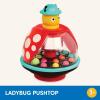 image:imageBattat  Ladybug Toy  Ball Popper  Toy for Toddlers  20 Small amp Colorful Balls  12 Months Pushtop