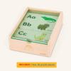 image:imageBattat  One  Match Puzzle  Alphabets Wooden Puzzle for Toddlers  Wooden Toys  Educational Toys  3 Years Self Correcting Puzzles with Storage Box ABCAlphabets