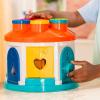 image:imageBattat  Shape amp Color Sorting Toy  Developmental Toy  Pattern Matching Game  Color  Coded Keys  2 Years  Shape Sorter House