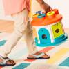 image:imageBattat  Shape amp Color Sorting Toy  Developmental Toy  Pattern Matching Game  Color  Coded Keys  2 Years  Shape Sorter House