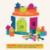 image:imageBattat  Shape amp Color Sorting Toy  Developmental Toy  Pattern Matching Game  Color  Coded Keys  2 Years  Shape Sorter House