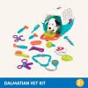 image:imageBattat  Veterinarian Toy Set with Plush Dalmatian Puppy amp Carrier  Complete 15 Pieces Kids Pretend Play Medical Kit with Stethoscope amp Tools  Educational ToddlerToys for Ages 2  4 Years3 Years