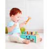 image:imageBattat  Wooden Hammer Toy for Kids Toddlers  Pounding Bench with Pegs and Mallet  Colorful Developmental Toy  1 Year   Pound amp Count BenchWooden Pounding Pegs