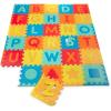 image:imageBattat  82 Pieces Foam Alphabet Floor Mat  Large 55x65in Interlocking ABC Puzzle Mat  Floor Puzzle with Removable Shapes for Babies amp Toddlers  0 Months
