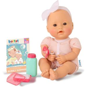 image:imageBaby Sweetheart by Battat  Medical Time 12Inch Doll for Newborn with Soft Body amp Easy  to  Read Story Book and AccessoriesBath Time