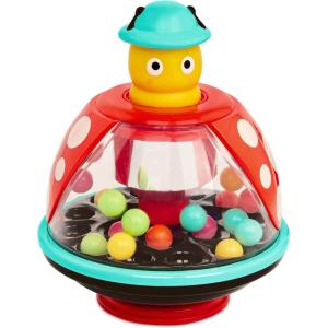 image:imageBattat  Ladybug Toy  Ball Popper  Toy for Toddlers  20 Small amp Colorful Balls  12 Months Pushtop