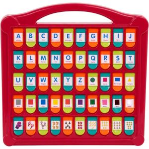image:imageBattat  Pop  Up Alphabet  50 Letter amp Picture Flaps  Shapes Colors amp Letters  Educational amp Learning Toys  3 Years Hide amp Seek Alphabetfrench