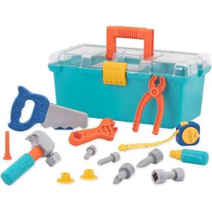 image:imageBattat  Tool Set Toy for Toddlers Kids  Tool Box for Kids 3 Years   15Pieces Set