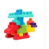 image:imageBattat  Building Blocks  47 Pieces Brick Set  Colorful amp Chunky Bricks  Unique Wheel Bricks  12 Months  Locbloc Red Builders WagonBlocks  80 Pcs
