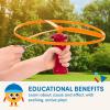image:imageBattat  Flying Disc Toy  2 Launchers amp 4 Discs  Helicopter Playset  Outdoor Toys for Summer  3 Years Skyrocopter