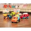 image:imageBattat  Green Recycling Truck  Classic Toddler Trucks  Eco  Friendly Toy  Soft Rubber Wheels  18 Months  Garbage TruckDump Truck