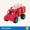 image:imageBattat  Green Recycling Truck  Classic Toddler Trucks  Eco  Friendly Toy  Soft Rubber Wheels  18 Months  Garbage TruckFire Truck