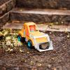image:imageBattat  Green Recycling Truck  Classic Toddler Trucks  Eco  Friendly Toy  Soft Rubber Wheels  18 Months  Garbage TruckFront End Loader Truck