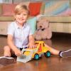 image:imageBattat  Green Recycling Truck  Classic Toddler Trucks  Eco  Friendly Toy  Soft Rubber Wheels  18 Months  Garbage TruckFront End Loader Truck