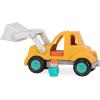 image:imageBattat  Green Recycling Truck  Classic Toddler Trucks  Eco  Friendly Toy  Soft Rubber Wheels  18 Months  Garbage TruckFront End Loader Truck