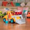 image:imageBattat  Green Recycling Truck  Classic Toddler Trucks  Eco  Friendly Toy  Soft Rubber Wheels  18 Months  Garbage TruckFront End Loader Truck