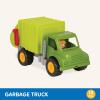 image:imageBattat  Green Recycling Truck  Classic Toddler Trucks  Eco  Friendly Toy  Soft Rubber Wheels  18 Months  Garbage TruckGarbage Truck
