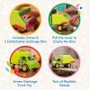 image:imageBattat  Green Recycling Truck  Classic Toddler Trucks  Eco  Friendly Toy  Soft Rubber Wheels  18 Months  Garbage TruckGarbage Truck