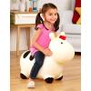 image:imageBattat  Inflatable Zebra Bouncer  Air Pump Included  Bouncy Animal  Soft amp Safe  18 Months  Hoppin ZebraZebra