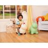 image:imageBattat  Inflatable Zebra Bouncer  Air Pump Included  Bouncy Animal  Soft amp Safe  18 Months  Hoppin ZebraZebra