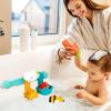 image:imageBattat  Paddling Bath Toys  4  Pack Tub Animals  Water amp Beach  2 Years  Wind  Up Tubbies  Turtle Fish Crocodile WhaleBath Bar
