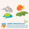 image:imageBattat  Paddling Bath Toys  4  Pack Tub Animals  Water amp Beach  2 Years  Wind  Up Tubbies  Turtle Fish Crocodile WhaleBath Toys