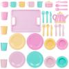 image:imageBattat  Play Circle  Kitchen Toys for Toddlers  Baking Set  Chefs Hat amp Apron  Pretend Play  3 YearsDishware Playset