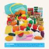 image:imageBattat  Play Circle  Play Food  Kitchen Toys  Grocery Store  Pretend Play  Pantry in A Bucket  3 Years79 Pieces