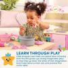 image:imageBattat  Play Circle  Shopping Cart  Toy Food  Play Kitchen for Toddlers  Pretend Play  Shopping Day Grocery Cart  2 YearsShopping Cart  Grocery Set 50 Pcs