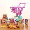 image:imageBattat  Play Circle  Shopping Cart  Toy Food  Play Kitchen for Toddlers  Pretend Play  Shopping Day Grocery Cart  2 YearsShopping Cart Pink