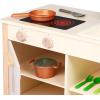 image:imageBattat  Play Kitchen amp Market  Toddler  Friendly Size  Chalkboard Menu amp Oven Dials  25 Toy Cooking Accessories  2 Years  Two n One Cookin FunPlay Kitchen