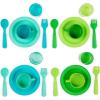 image:imageBattat  Play Kitchen amp Market  Toddler  Friendly Size  Chalkboard Menu amp Oven Dials  25 Toy Cooking Accessories  2 Years  Two n One Cookin FunPlay Kitchen