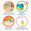 image:imageBattat  Play Rod amp Reel  Wind  Up Magnetic Lure  2 Rods amp 4 Colorful Fish  Beach amp Water Toys  3 Years Magnetic Fishing SetMagnetic Fishing Set