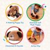 image:imageBattat  Plush Crawling Toy Dog  Interactive Stuffed Animal  Toy Puppy with Movement amp Sounds  Tummy Time Toys for Toddlers  12 Months  Wag n Waddle PupDog