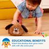image:imageBattat  Plush Crawling Toy Dog  Interactive Stuffed Animal  Toy Puppy with Movement amp Sounds  Tummy Time Toys for Toddlers  12 Months  Wag n Waddle PupDog
