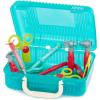 image:imageBattat  Pretend Play Doctor Set  Kids Nurse Toys  10 Pieces amp Carry Case  Toddler House Call Playset  3 Years Deluxe Doctor KitBlue