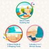 image:imageBattat  Sand Toys for Kids  11 Pieces Sandcastle Building Kit with Molds and Shovel  Outdoor Sandbox Toys  3 YearsSand Toys11 Pcs