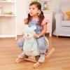 image:imageBattat  Zebra Rocking Horse  Wooden Rocker amp Plush Body  Active Play Toy  Sturdy amp Durable  12 Months  Rockin ZebraLlama
