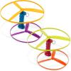 image:imageBattat  Flying Disc Toy  2 Launchers amp 4 Discs  Helicopter Playset  Outdoor Toys for Summer  3 Years Skyrocopter