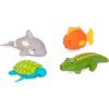 image:imageBattat  Paddling Bath Toys  4  Pack Tub Animals  Water amp Beach  2 Years  Wind  Up Tubbies  Turtle Fish Crocodile WhaleBath Toys