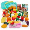 image:imageBattat  Play Circle  Play Food  Kitchen Toys  Grocery Store  Pretend Play  Pantry in A Bucket  3 Years79 Pieces