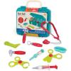 image:imageBattat  Pretend Play Doctor Set  Kids Nurse Toys  10 Pieces amp Carry Case  Toddler House Call Playset  3 Years Deluxe Doctor KitBlue