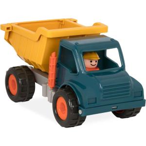 image:imageBattat  Green Recycling Truck  Classic Toddler Trucks  Eco  Friendly Toy  Soft Rubber Wheels  18 Months  Garbage TruckDump Truck