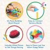 image:imageBattat  Bristle Blocks  STEM Interlocking Building Blocks  112 Pieces Playset  Developmental Toys for Toddlers amp Kid  Basic Builder Set  2 Years112pc Builder Set