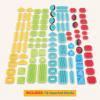 image:imageBattat  Bristle Blocks  STEM Interlocking Building Blocks  112 Pieces Playset  Developmental Toys for Toddlers amp Kid  Basic Builder Set  2 Years112pc Builder Set