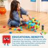 image:imageBattat  Bristle Blocks  STEM Interlocking Building Blocks  112 Pieces Playset  Developmental Toys for Toddlers amp Kid  Basic Builder Set  2 Years112pc Builder Set